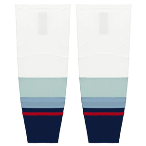 Chaussettes de hockey sur glace en polyester et élasthanne 100 % à motif et couleur personnalisés, prix d'usine, design haut de gamme pour sublimation, vente chaude - Product Image 1