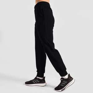 GA Ultimate Black <b>Trousers</b> Breathable Mid-Waist Workout <b>Trousers</b> - Product Image 3