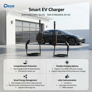 Deye ที่ชาร์จยานพาหนะไฟฟ้าสถานีชาร์จ AC EV SUN-EVSE11K01-EU-AC SUN-EVSE22K01-EU-AC - Product Image 3