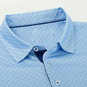 เสื้อโปโลกอล์ฟผู้ชายคุณภาพพรีเมียม ทรงเข้ารูป ระบายอากาศได้ดี - Product Image 3