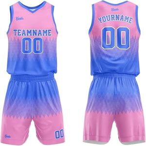 Maillots de basket-ball à la mode pour hommes uniformes en polyester personnalisés respirant directement usine vente en gros industrie du sport par sublimation - Product Image 3