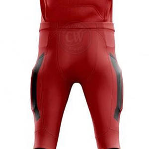 Transpirable Peso ligero Cómodo Ropa deportiva Uniforme de fútbol americano Servicio OEM Logotipo personalizado Uniformes de fútbol americano - Product Image 6