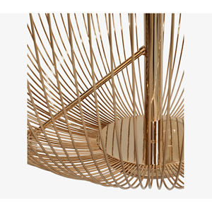 Lámpara de Suspensión Moderna Contemporánea L'Chandelier, Forma Ovalada, Luz Blanca Cálida E12, para Hogar, Restaurante, Villa, Colgante de Techo AC - Product Image 2