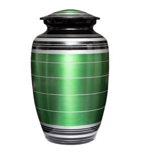 Urna de cremación de aluminio, urnas funerarias de Metal con pegatina temática de Casino acabada, oferta - Product Image 6