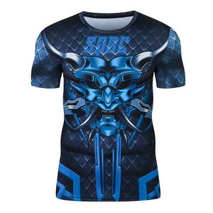 Protège-rougeurs BJJ à manches longues pour hommes, vêtements de sport en polyester, personnalisés, à sublimation - Product Image 3