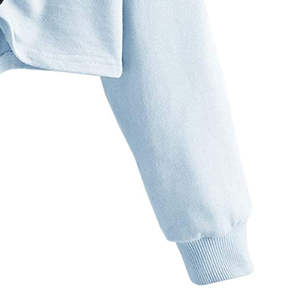 Sweats à capuche courts respirants de haute qualité anti-boulochage pour femmes, sweats à capuche courts sur mesure avec un prix avantageux - Product Image 4