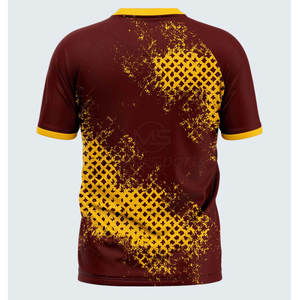 En stock nuevo precio barato camiseta de rugby MOQ bajo gran oferta camiseta de rugby de secado rápido camiseta de rugby - Product Image 3