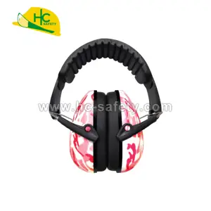 HC706G earmuff anak-anak pelindung keamanan telinga anak-anak penutup telinga lipat untuk anak-anak