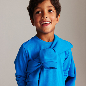 T-shirt 100% coton col rond uni à manches courtes pour enfants T-shirts vierges pour enfants Vente en gros avec logo personnalisé - Product Image 2