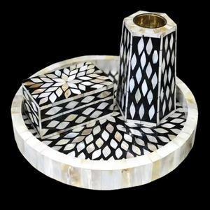 Artisan Mother of Pearl Bakhoor Burner Elegant Handcrafted <b>Oud</b> <b>Incense</b> Holder for Ramadan and Eid Gifting - Product Image 5