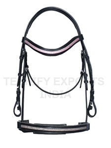 Meilleure vente de bride en cuir de haute qualité avec décoration en cristal Bride à mors Équipement pour chevaux au meilleur prix - Product Image 4