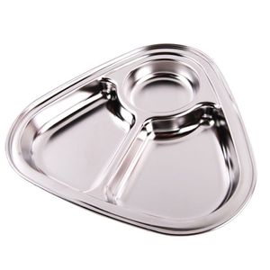 Bandejas de acero inoxidable con dibujos animados para el hogar y la escuela, bandeja de aperitivos para cochecito universal, contenedores de comida para niños - Product Image 3