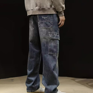 Venta al por mayor Hombres Oem Pantalones Denim Jeans Stretch with Splashes Skinny Slim Distressed Custom mens jeans pantalones de mezclilla 100% Algodón - Product Image 2