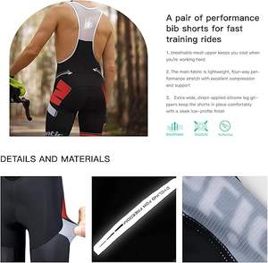 Uniforme de Ciclismo de alta calidad para hombre, ropa deportiva de poliéster, Jersey para bicicleta con pantalones cortos, conjuntos de ciclismo al por mayor, fabricante - Product Image 4