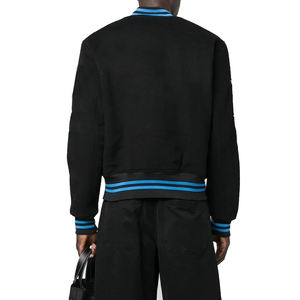 Chaqueta Universitaria para Hombre, Forrada de Felpa, Estilo Bomber, para la Escuela, Universidad, Equipo Deportivo, Ropa de Calle, Uso Diario - Product Image 3