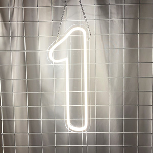 Màu Sắc Tùy Chỉnh Số Neon Sign Sinh Nhật Acrylic Đèn 0-9 Với Chuyển Đổi Cho Kỷ Niệm Tạo Ra Dấu Hiệu Neon - Product Image 6