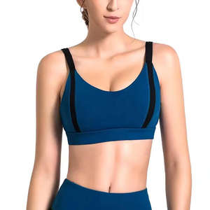 Femmes grande taille respirant réversible Yoga Fitness sport soutien-gorge rembourré sans couture écologique antibactérien vente en gros - Product Image 1