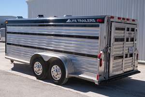 Meilleure semi-remorque agricole robuste pour le transport d'animaux, en acier léger, prix d'usine, vente en gros - Product Image 2