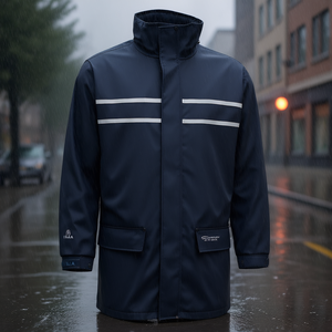 ELKA RAINWEAR DRY ZONE D-LUX เสื้อกันฝนสีกรมท่า เสื้อกันฝนระดับพรีเมียม - Product Image 3