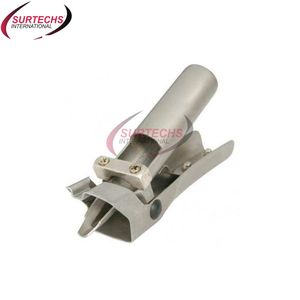 Instrumento veterinario docker de cola de Gas para lechones recién nacidos, cortador de cola de acero inoxidable, base para el cuidado de cerdos, instrumentos quirúrgicos de 1 año - Product Image 1
