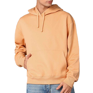 Nueva llegada de gran tamaño sudaderas con capucha gota hombro Heavyweigh 100% algodón manga larga serigrafía letras sudaderas con capucha hombres - Product Image 1
