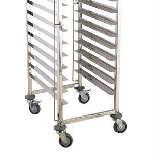 15 Tier 30 Bandejas 1730x620x920mm Bandeja para hornear de acero inoxidable Carrito - Product Image 5
