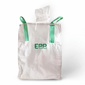 Fabricante de Vietnam tipo C bolsas a granel 90x90x90cm PE/PP tejido FIBC 1 tonelada métrica bolsa de tonelada para polvo inflamable y seco al por mayor VNCo - Product Image 3