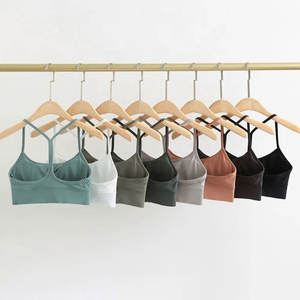 Vêtements de sport à impact élevé avec logo personnalisé Vêtements de sport Soutien-gorge rembourré au dos croisé pour femmes - Product Image 6