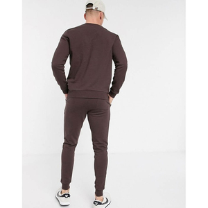Conjunto de sudadera de joggers de algodón de gran tamaño personalizado para hombre Terzo Sports Fleece Chándal Patrón impreso Sweatsuit Pantalones de chándal Stack - Product Image 3