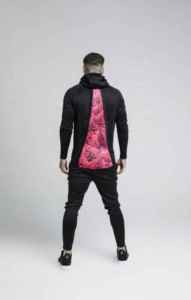 Respirant hommes polaire deux pièces tenue fermeture éclair complète à capuche et pantalon évasé survêtement 100% coton polaire Jogging mode costume - Product Image 2