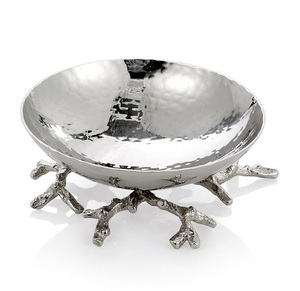 Tabletop Decor <b>Metal</b> <b>Bowls</b> With Tree Branches Stand Housewarming Kitchenware Durable and Factory Manufactured <b>Bowls</b> - Product Image 2