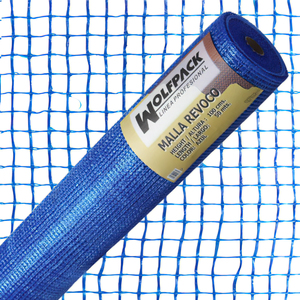 Rotolo di rete in rete metallica blu 50 mt. x 1 metro. Luci 10x10 mm. - Product Image 1
