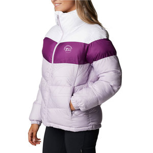 Veste matelassée décontractée pour femme, couleur unie, vêtements de sport, coupe-vent, respirante, légère, polyester/nylon, hiver, grande taille - Product Image 2