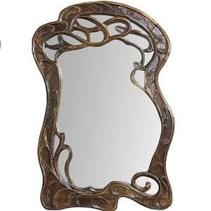 Wall <b>Mirror</b> Home Decor Design Indoor Leave Design Classic And Modern Decor <b>Mirror</b> Multiple Finishing Designs - Product Image 3