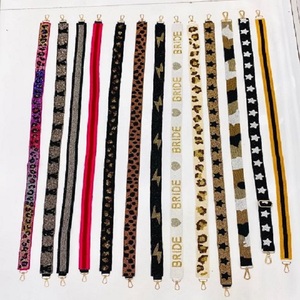 สายรัดทันสมัยสายกระเป๋าใส่กีตาร์ลูกปัดแบบใสมีสายสะพายไหล่สำหรับวันเล่นเกมวันเรียน - Product Image 5