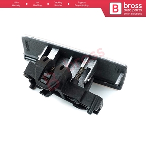 Botón de Apertura de la Tapa del Guantera BDP1020, Color Gris Plateado, 735450109, para Linea Punto Evo - Product Image 4