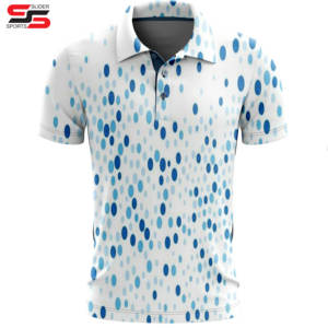 MOQ bajo Diseño OEM de alta calidad Sublimación Nueva impresión Polo de golf - Product Image 4