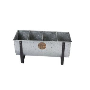 Herramienta galvanizada de forma redonda clásica Caddy Metal con diseño elegante perfecto para utensilios de cocina domésticos y uso de almacenamiento de vajilla - Product Image 6