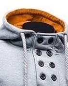 Sudaderas con Capucha para Hombre, Invierno, Casuales, 100% Algodón, Color Sólido, Logotipo y Diseño Personalizados, Ecológicas y Transpirables - Product Image 2