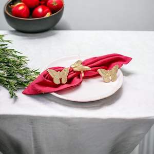 ที่ใส่ผ้าเช็ดปากสีทองสไตล์ราชวงศ์สำหรับจัดงานจัดเลี้ยงที่หรูหราที่วางผ้าเช็ดปากที่จัดในงานเลี้ยง - Product Image 2