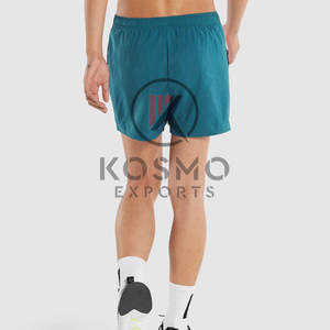 กางเกงขาสั้นออกกำลังกายกลางแจ้งสำหรับผู้ชาย ลายพิมพ์ดิจิทัล ระบายอากาศ แห้งเร็ว ผ้ายืด สแปนเด็กซ์ สีพื้น - Product Image 2