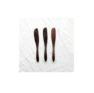 Couteau à beurre en corne de buffle cuillère et cuillère Cuillère à salade à usage artisanal à bas prix à bas prix - Product Image 5