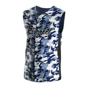 Jersey Baseball Pria Bahan Spandex - Jahitan Tahan Lama & Siap Grosir, Kustom OEM Grosir - Product Image 1