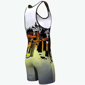 Combinaison de lutte sans manches de haute qualité pour lutteurs professionnels et amateurs - Product Image 6