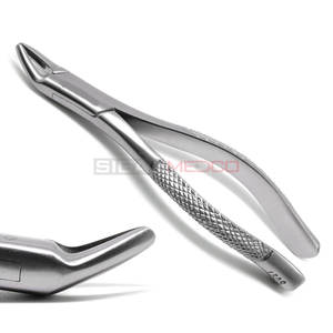 Juego de 2 Uds de fórceps de extracción Dental 150S 151S, instrumentos de extracción de dientes Manual de acero inoxidable alemán, molares inferiores superiores - Product Image 2