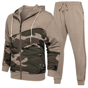 Ensemble de vêtements de sport pour hommes, sweat à capuche et pantalon, survêtement de jogging deux pièces, tenue de sport, combinaison d'entraînement, mode décontractée, logo personnalisé - Product Image 3
