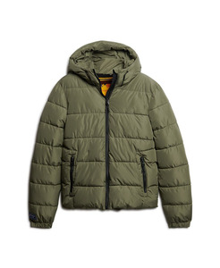 Veste d'hiver bouffante de haute qualité au design personnalisé pour hommes, manteau à capuche à bulles utilitaire chaud pour l'extérieur - Product Image 3