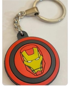 3D Rubber <b>Patch</b> Circle <b>Sew</b>-<b>On</b> Embossed Waved and Embroidered <b>Patches</b> Key Chain and logo - Product Image 6