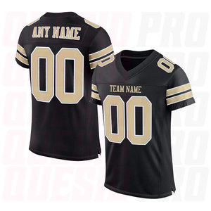 Maillot de football américain pour homme High Street, coupe ample en mesh, nom et numéro imprimés par sublimation, respirant, manches courtes - Product Image 5