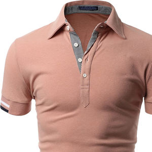 Chemises d'équitation Slim Fit personnalisées séchage rapide style tendance simple golf sport mode décontractée polo tennis à manches OEM - Product Image 4